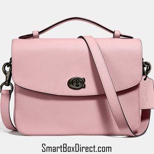 🌺🌹 Coach Cassie 68348 Crossbody Aurora/Silver Polished Pebble Hardware